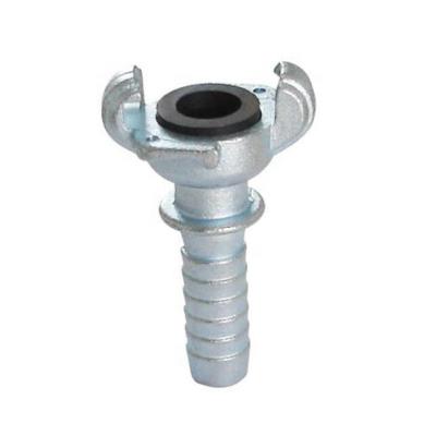 China For Air and Water Applications Carbon Steel US Chicago Type Pipe Ends Galvanized Two Universal Claw Hooks Pipe Coupling End Extension Bent for sale