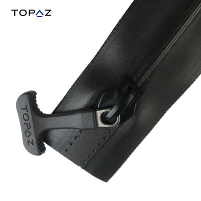 China airtight & 8# Waterproof Tpu Airtight And Waterproof Zippers Weldable For Bag And Other Outdoor Tent Picnic Products 30Kpa Water Resistant for sale