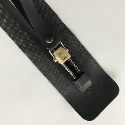 China Heavy Duty Metal Airtight Airtight Zipper High Quality CR #8 Zipper Pull For Gun Bag Weapon Storage Bags for sale