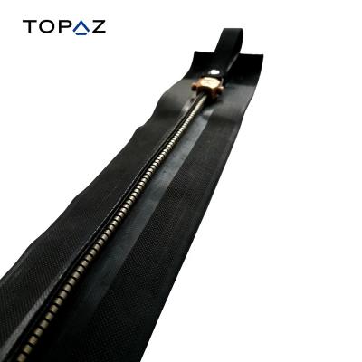 China Airtight and Waterproof Heavy Duty Military Zipper Airtight Zippers Waterproof Dry Tight Zipper Gas Zipper Custom for Outdoor Adventure Activities for sale