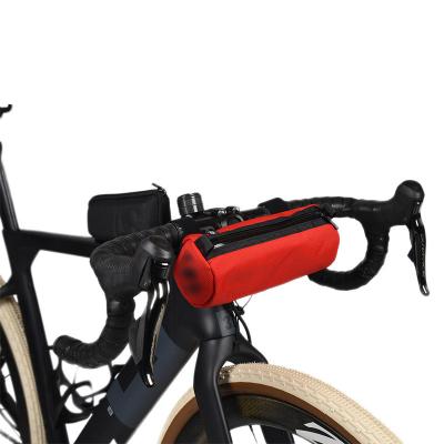 China Custom Waterproof TPU/PVC Bike Handlebar Bags Large Capacity Accessories Bicycle Travel Sports Recycling Rainproof Bag for sale