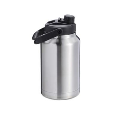 China Stocked 64oz Stainless Steel Insulated Cold Hot Water Bottle for sale