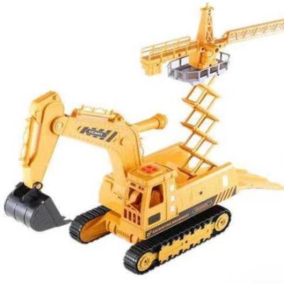 China Funny Educational Toy Low Price Hot Sale Alloy Engineering Vehicle Storage Excavator Children's Toys for sale