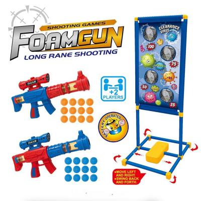 China Funny and Educational Kids Foam Ball Snap Air Toy Guns with Stand Up Shooting Amazon ToyBoy Game Target Bestselling Gifts for Boys for sale