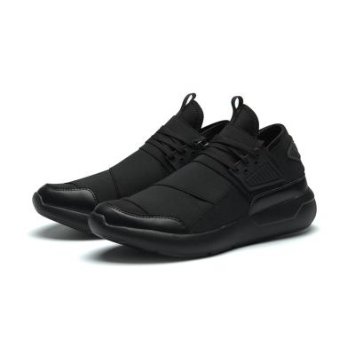 China High Quality Fashion Trend Manufacture Brand Black Sneakers Mens Sports Shoes for sale