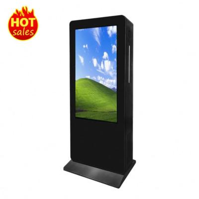 China 49 inch outdoor vandal proof outdoor advertising display lcd kiosk for sale