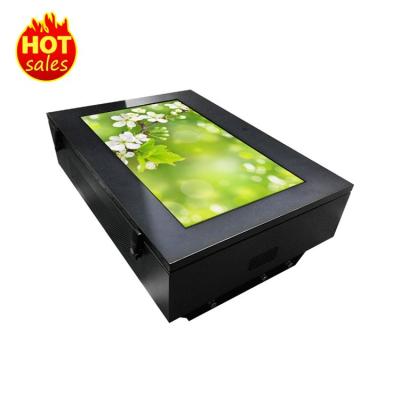 China 55 inch outdoor high shine wall mounted lcd advertising outdoor lcd waterproof touch screen for sale