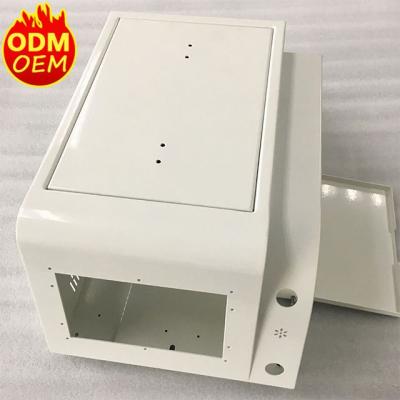 China IP54 Protection Powder Coating Sheet Metal Enclosure Box For Electronics for sale