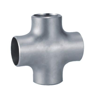 China Incoloy 825 Butt Welding Pipe Fittings Cross Equal Reducing Pipe Fittings Alloy Steel for sale