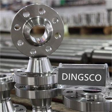 China Flanges de pescoço de soldadura feitas sob medida Fittings de tubos de incoloy de inconel para a indústria marítima de petróleo / gás à venda