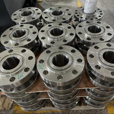 China HASTELLOY Grade High Pressure RJ Flange Ring Joint Weld Neck Flange for Marine Engineering for sale