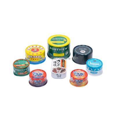 China Empty Food 3oz 6oz 8oz Tuna Tin Can Maker With Oil Fish Seafood Cat Dog Cat Snacks Wet Open End Wholesale Price Wholesale Price for sale