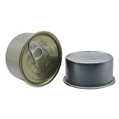 China Food Grade Metal Jar Food Tin Cans Manufacturer Wholesale Empty With EOE Lid For Tuna Fish In Oil Wet Dog Cat Pet Food for sale