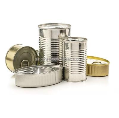 China 400g 650g 850g Empty Food Metal Tin Can Manufacturer Wholesale Price For Fruits Block Vegetables Meat Fish Crab Shrimp Canning for sale