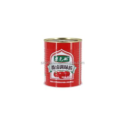 China Instant Food Grade Empty Tin Cans For Tomato Paste Soup Fish Packaging maker vacia de lata scam tapa maker for sale