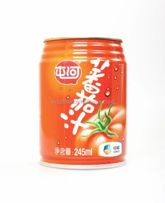 China Food production beverage tins thin/European standard 250ml with easy open lids #200 #206 #209 for sale