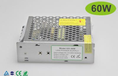 China Aluminum IP20 60W LED Light Strip Power Supply L135mm*W105mm*D35mm for sale