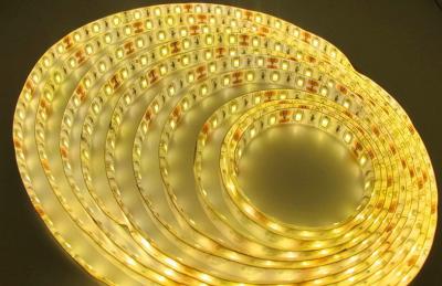 China IP65 5730smd Waterproof Led Strip Lights 300Leds Yellow LED Flex Strip 120W for sale