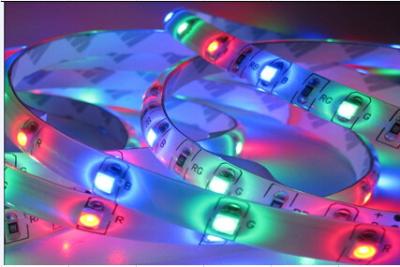 China DC 24V Waterproof SMD 5050 Flexible RGB Led Strip Epistar IP65 Decorative Lighting for sale