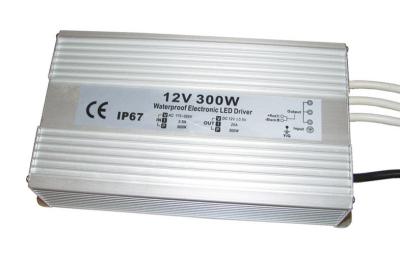 China La fuente de alimentación de aluminio de la prenda impermeable LED del caso 300Watt llevó el adaptador de corriente alterna ligero de la tira en venta