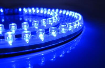 China Blue DIP IP65 Waterproof Car Led Strip Lights For Car Wheel Chassis for sale