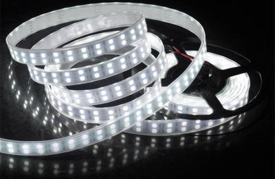 China SMD5050 IP67 Waterproof LED Flex Strip 12V / 24V DC Natural white Cool white LED Strip for sale