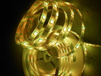 China Professional 36W SMD5050 LED Strip light 5m 150leds Warm white led lighting strip for sale