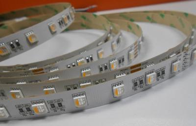 China Changeable Emitting Color And CE ROHS SMD5050 RGBW 60leds / meter for sale