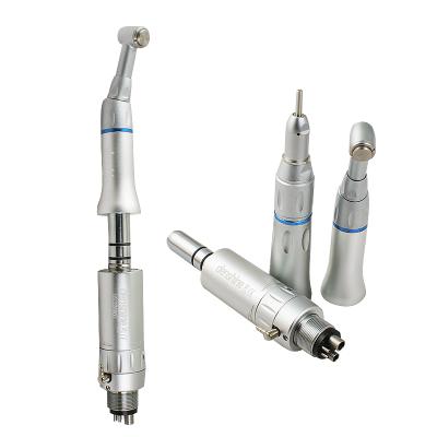 China Dental Equipment 22,000-27,000 RPM Handpiece Low Speed ​​Slow Speed ​​Push Button 4 Hole Dental Equipment Denshine e-type 180045 for sale