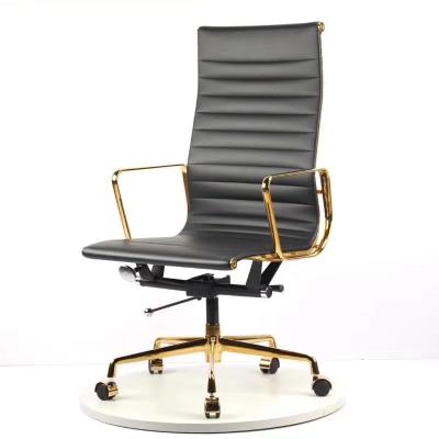 China Guangdong Factory Price Executive Luxury Swivel Leather Office Chair for sale