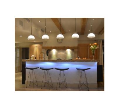 China High End Luxury Led Restaurants Service Desk Restaurant Bar Counter Front Design for sale