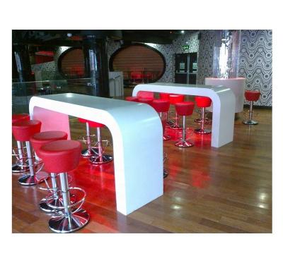 China Joint Invisible Commercial Bar Furniture Nightclub Tall Bar Bench Table for sale