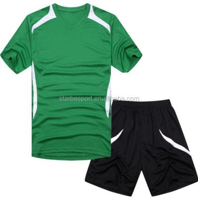 China Custom 100% Polyester Sublimation Soccer Jersey Football Jersey Sets Apparel for sale