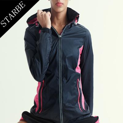 China Breathable Custom Made High Quality Microfiber Woman Jacket Anorak for sale