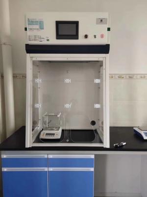 China Self Filtered Ventilated Ductless Fume Hood Balance Enclosures 800x620x1245mm for sale