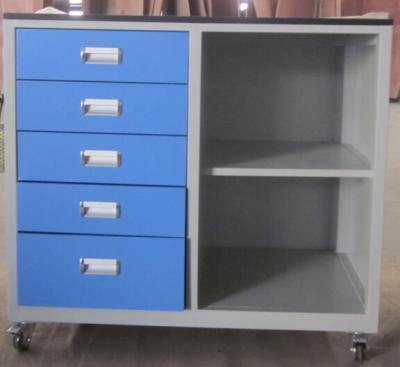 China CE Approved All Steel Lab Tool Trolley Tool Cabinet for Garage School Warehouse Workshop for sale