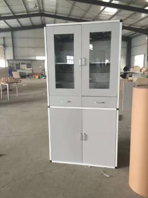 China Factory Price School Lab Furniture CE Approved Aluminum Alloy Wood Storage Cupboard Instrument Cabinet for sale