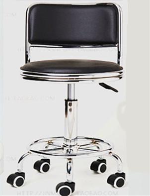 China Lab Accessories Antistatic Movable Gaslift Stool Laboratory ESD Chair with Wide Backrest for sale