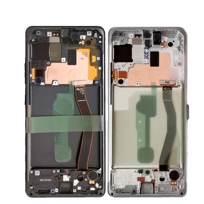 China OEM OLED Screen For Samsung Galaxy S10e S10 Lite LCD SM-G970 OEM AMOLED Display Screen With Frame Cell Phone Replacement 6.7