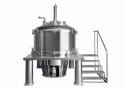 China Scraper Discharge Vertical Peeler Centrifuge For Food Separation for sale