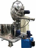 China Saco que agita o centrifugador vertical inferior de Peeler do raspador à venda