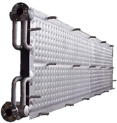 China Titanium Steam Dimple Jacket Heat Exchanger High Heat Transfer Coefficient for sale