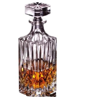 China Old-fashioned Diamond Liquor Whiskey Decanter And Wholesale Bar Glassware Cup Whiskey Glass Mug for sale