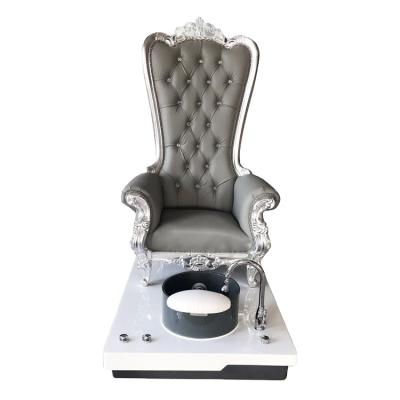 China Bomacy King Queen Nail Salon Foot Spa Throne Elegant Luxury Easy Clean Pedicure Chairs Manicure for sale