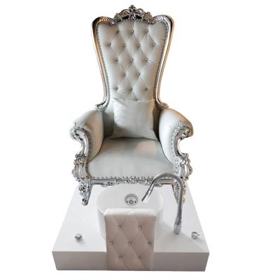 China Hot Sale Bomacy Queen Throne Easy Clean Beauty Salon Furniture Luxury Pedicure Chair For Beauty Salon for sale