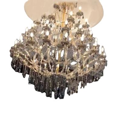 China Modern Contemporary Bomacy Crystal Ceiling Lighting Chandelier Fixtures Luxury Decoration for Beauty Salon Shop for sale