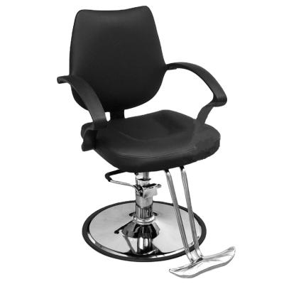 China Bomacy Contemporary Modern Barber Shop Furniture Price Cheap Black Barber Chair Simple Corporate Design for sale