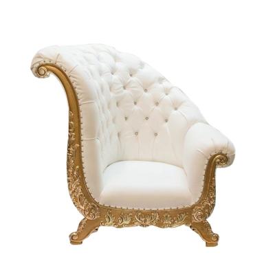 China Bomacy Beauty Salon Furniture French Design Durable Material Sofa Luxury King Queen Throne Classic Waiting Chair for sale