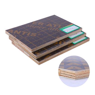 China Poplar Film Faced Plywood 18Mm Modern Formwork Low Price For Construction for sale