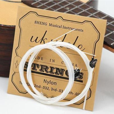 China Basswood Cheap Nylon Ukulele String for sale